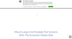 Desktop Screenshot of evolutionmediawalls.com