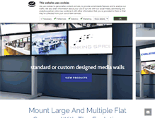 Tablet Screenshot of evolutionmediawalls.com